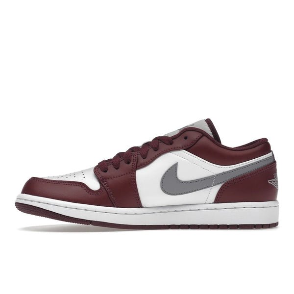 Jordan 1 Low White Bordeaux