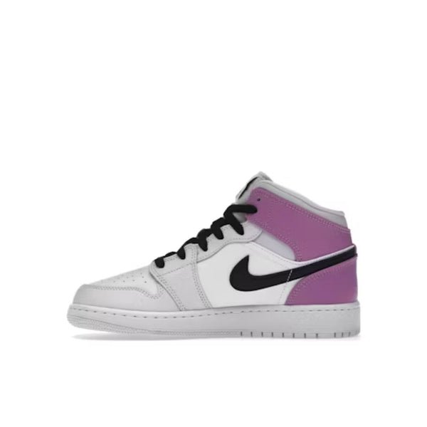 Jordan 1 Mid Barely Grape (GS)